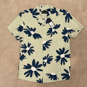Target 'Original Use' Green and Navy Floral Shirt
